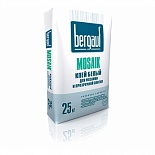 Клей для плитки Бергауф /Bergauf Mosaik белый 25 кг Клей для плитки Бергауф /Bergauf Mosaik белый 25 кг