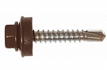 Саморезы Ral-8017 (коричневый) 5,5 * 19 (1шт) Саморезы Ral-8017 (коричневый) 5,5 * 19 (1шт)