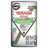 Юнис Теплон штукатурка Белая 30 кг Юнис Теплон штукатурка Белая 30 кг