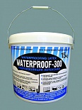 Гидроизоляция латексная Waterproof-300 (Стенотек Вотерпруф-300), 15кг Гидроизоляция латексная Waterproof-300 (Стенотек Вотерпруф-300), 15кг