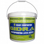 Гидроизоляция «GIDRA» («ГИДРА») 15кг Гидроизоляция «GIDRA» («ГИДРА») 15кг