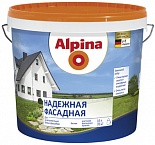 ALPINA НАДЕЖНАЯ ФАСАДНАЯ (FASSADENFARBE) краска атмосферостойкая, матовая (10л) ALPINA НАДЕЖНАЯ ФАСАДНАЯ (FASSADENFARBE) краска атмосферостойкая, матовая (10л)